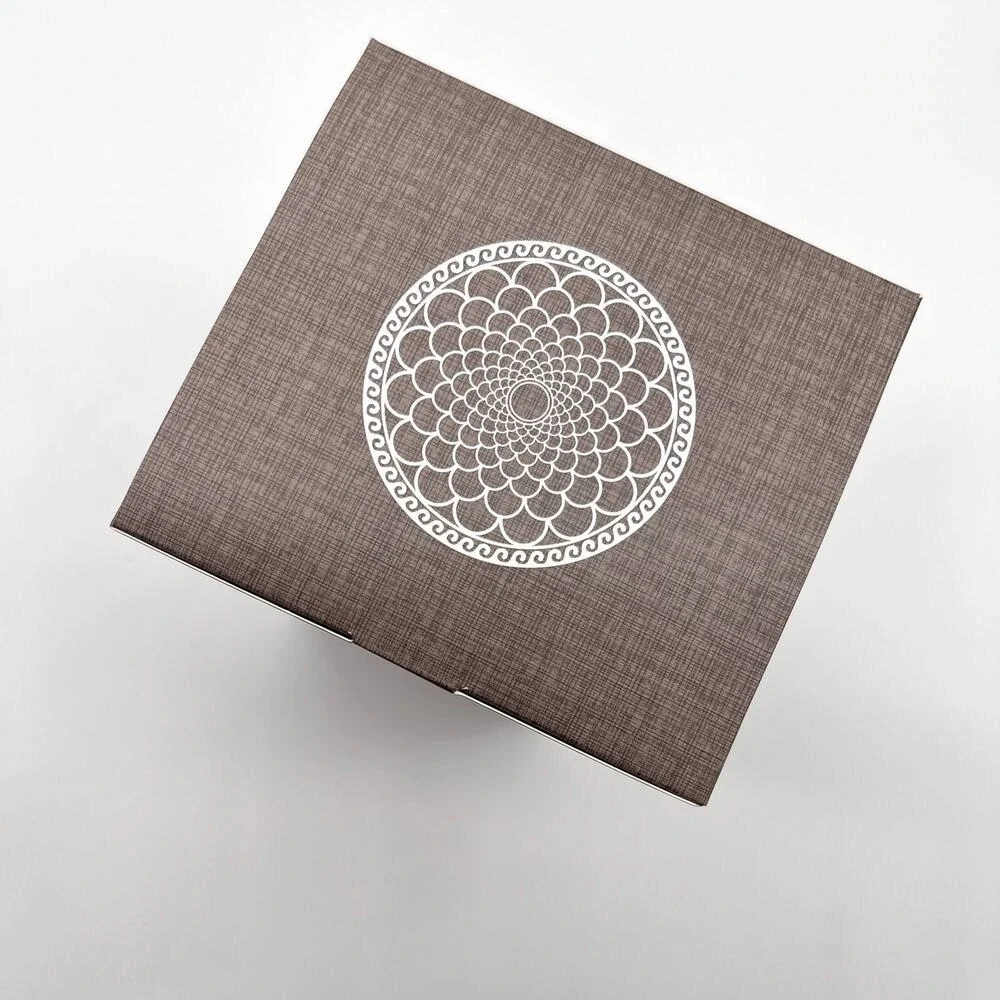 ILLUMINARIA Porcelain Room Diffuser Essence of Jasmine Gray White Dragonfly NEW